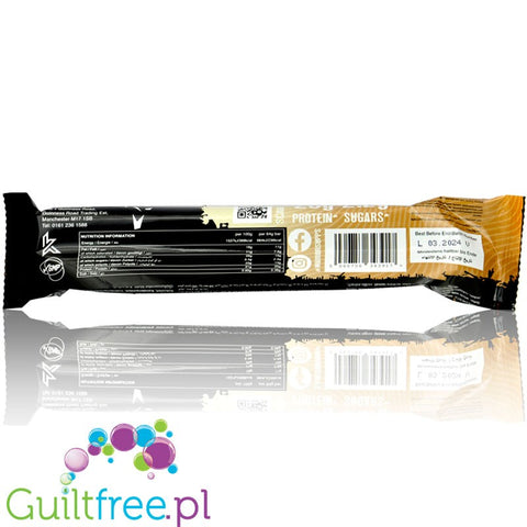 Warrior Crunch Bar - White Choc Mocha no added sugar protein bar