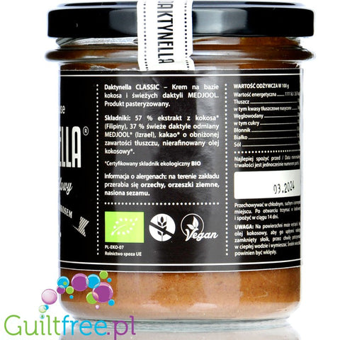 Organic House Dactinella Classic - classic date-coconut cream without added sugar, vegan & organic