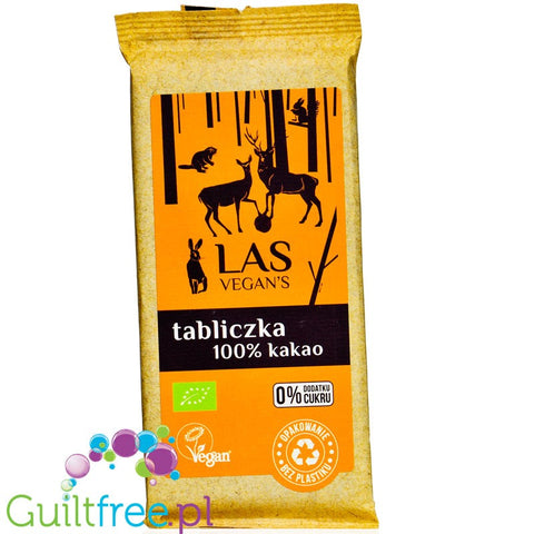 Las Vegan's vegan cocoa chocolate without sugar with erythritol