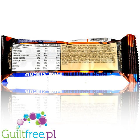 Battle Bites Jaffa Bake protein bar