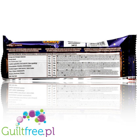 Battle Bites Toffee Apple Popping Candyg protein bar