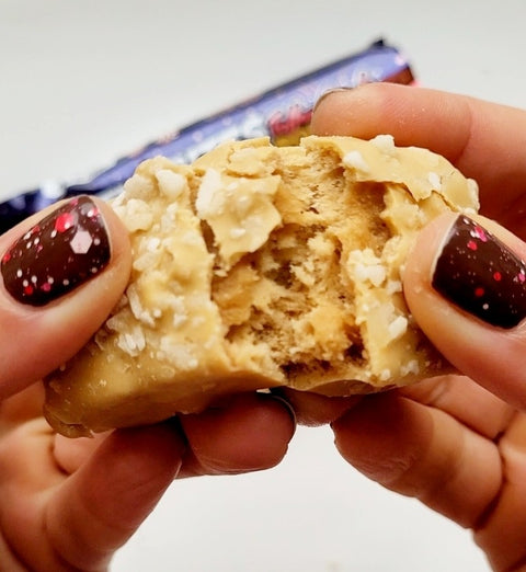 Battle Bites Toffee Apple Popping Candyg protein bar