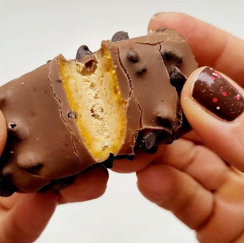 Battle Bites Jaffa Bake protein bar