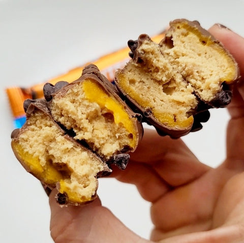 Battle Bites Jaffa Bake protein bar