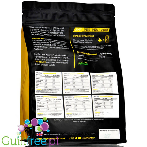 CNP Isolate - 900gr - salted caramel