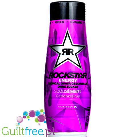 Rockstar SodaStream Tropical Guava Energy No Sugar,  concentrate