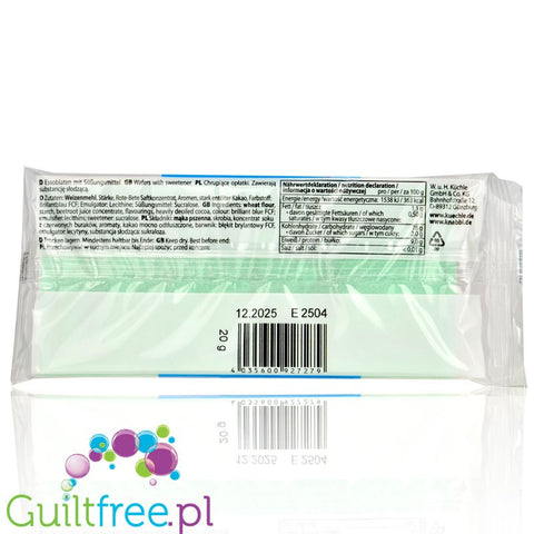 Radix Crispy Wafer Sheets, no addes sugar