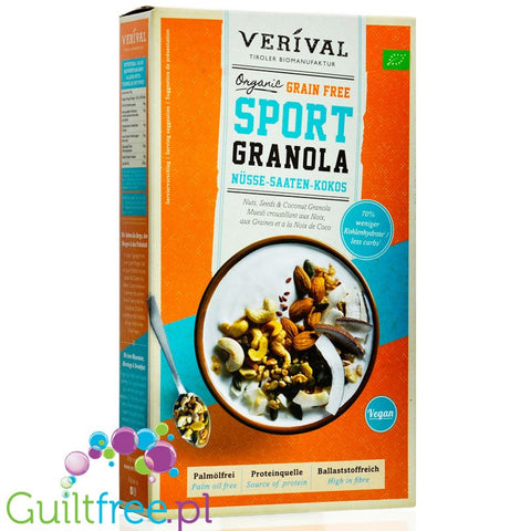 ORGANIC ATHLETICS NUTS, SEEDS & COCONUT ORGANIC 400 g