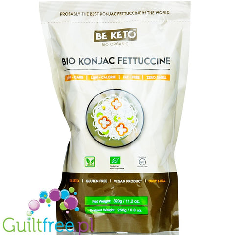 BeKeto Organic shirataki konjak pasta, Fettuccine
