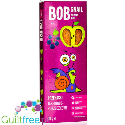Bob Snail Apple-Black currant fruit snack with no added sugar