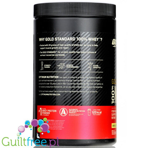 Optimum Nutrition, Whey Gold Standard 100% 0,3kg Vanilla Ice Cream