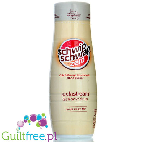Schwip Schwap Zero SodaStream No Sugar Cola&Orange,  concentrate