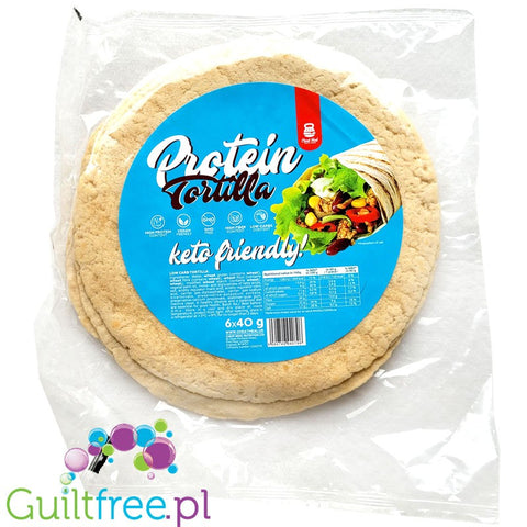 Cheat Meal Protein Tortilla - soft high protein, redrced carbs tortilla wraps