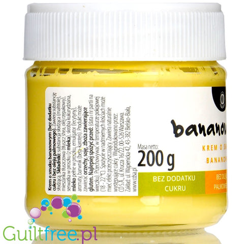 CD Bananowelove Banana Nut  spread, no added sugar, palm oil free, with stevia