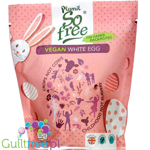 Plamil Easter Range 'White' Half Eggs In Pouch 92g