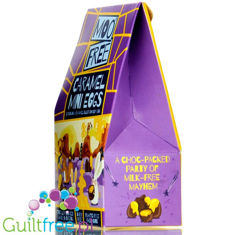 Moo Free Caramel Mini Eggs 88g