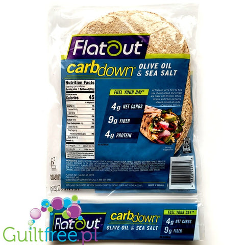 Flatout CarbDown Olive Oil & Sea Salt