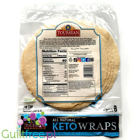 Toufayan Bakeries Keto Wraps