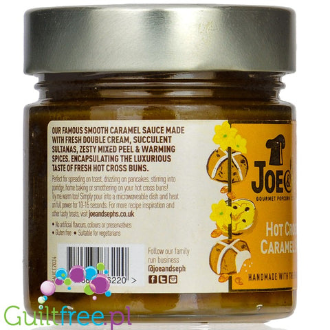 Joe&Seph's Hot Cross Bun Caramel Spread 230g