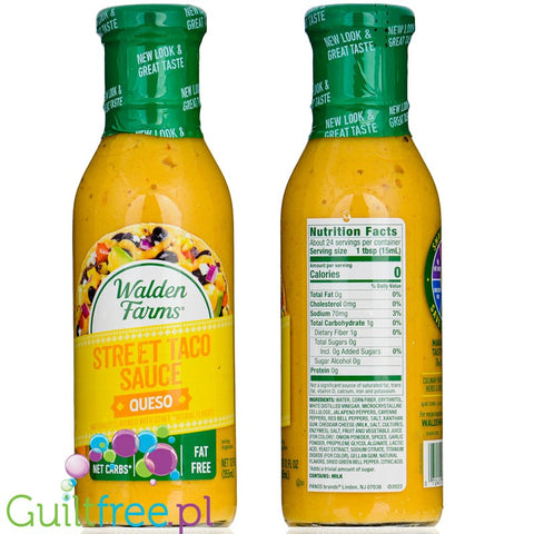 Walden Farms Street Taco Sauce, 12 oz - Queso