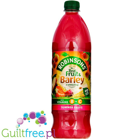 Robinsons Summer Fruit No Added Sugar Fruit Barley 1 Litre