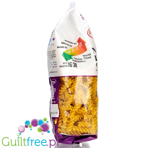 Polmak Fusilli 250g, pasta with a low glycemic index