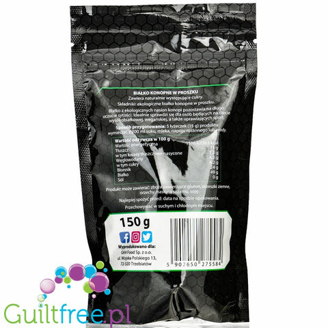 BioGol Hemp Protein  - pure organic hemp protein without sweeteners and flavors, 80% protein