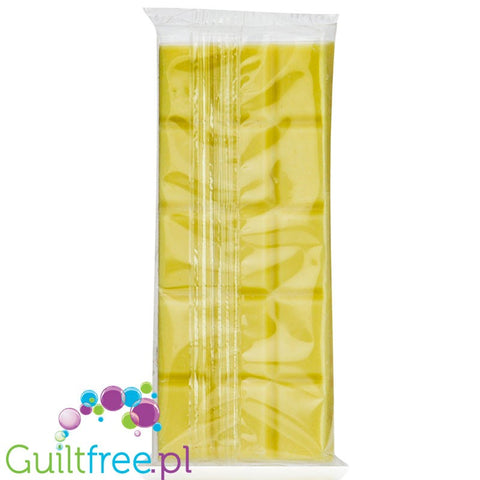 FitPrn Chocobar Bianco Crunchy no added sugar Italian craft chocolate bar