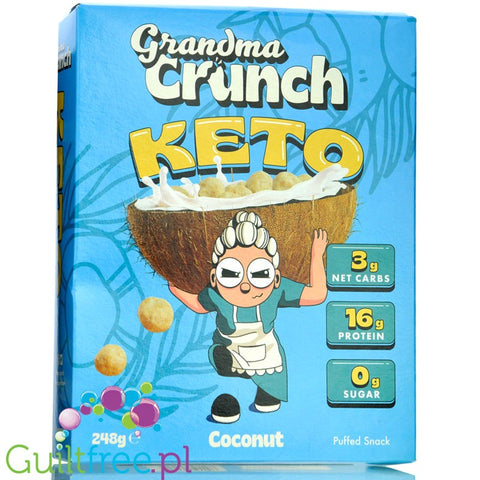 Grandma Crunch Keto Cereal Coconut