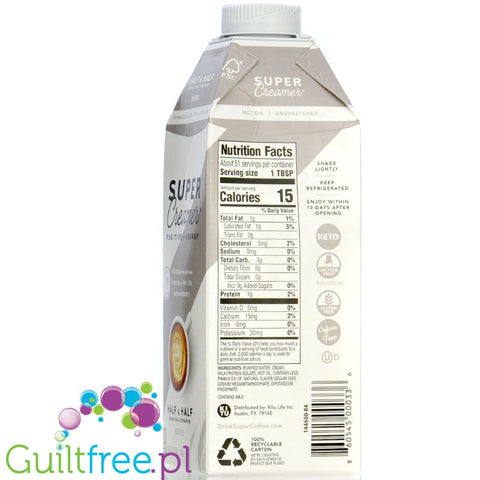 Kitu Super Creamer, Original (unsweetened) 25.4 fl oz