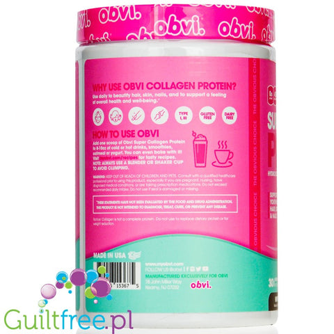 Obvi Super Collagen - Mint Chocolate Chip