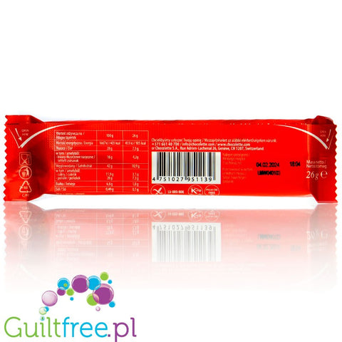 RED Delight Milk Chocolate with Hazelnuts & Macadamia 100kcal
