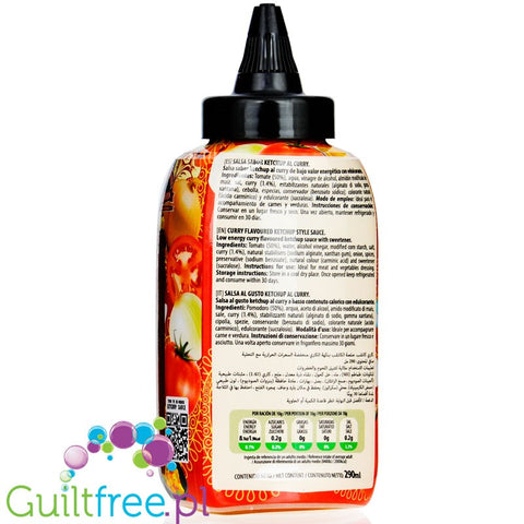 Max Protein Grandma's Ketchup Sauce Curry Spiced 290ml