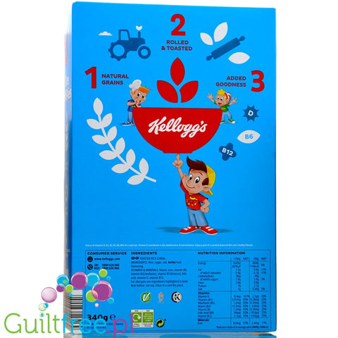 Kellogg Rice Krispies - breakfast cereals without added sugar