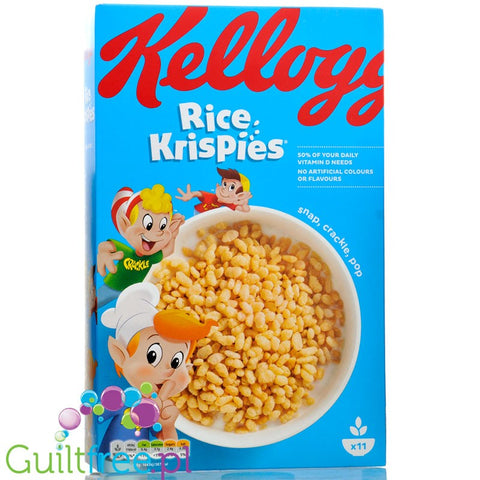 Kellogg Rice Krispies - breakfast cereals without added sugar