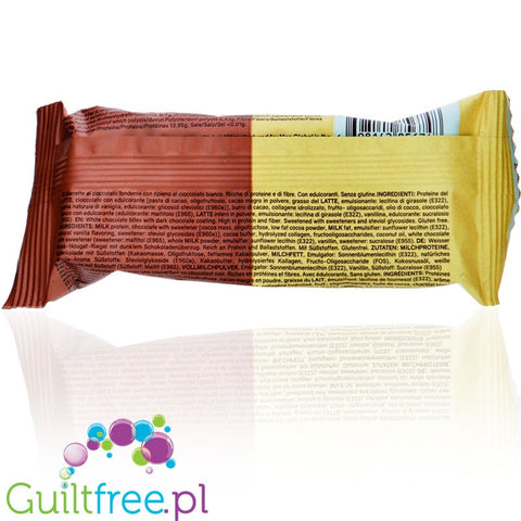Wana Creamy Twins  Dark Chocolate & Gianduja Filling 45g