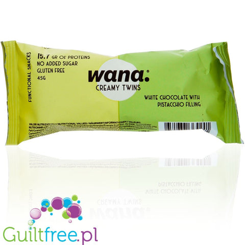 Wana Creamy Twins  White Chocolate & Pistachio Filling