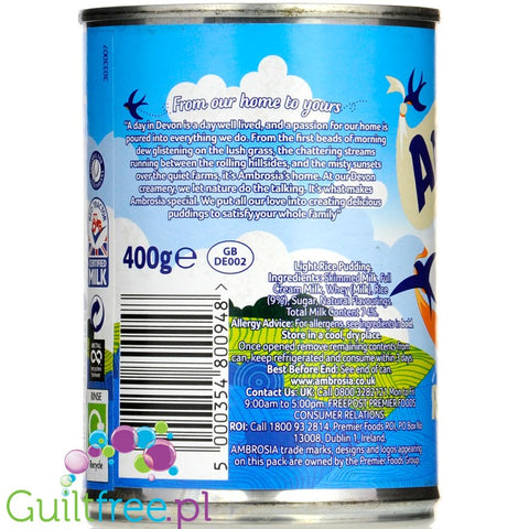 Ambrosia Rice Pudding 400g