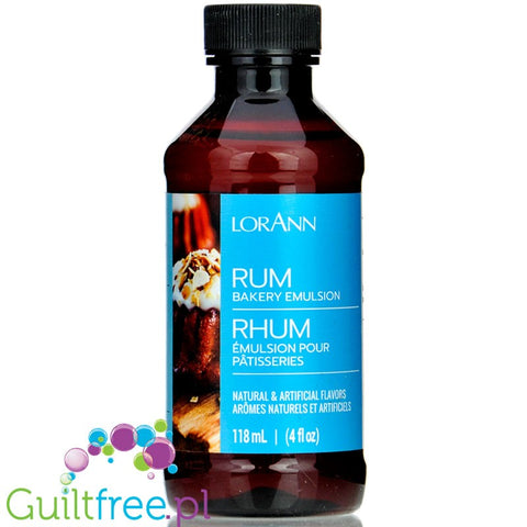 LorAnn Oils Bakery Emulsion, Rum 4 fl oz.