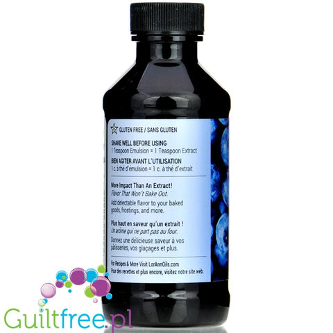 LorAnn Oils Bakery Emulsion, Blueberry  4 fl oz.