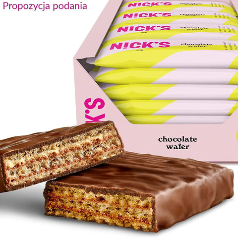 N!CK'S Nick's Protein Waffer, Chocolate