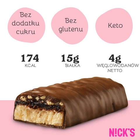 N!CK'S Protein Bar Cookie Dough 50g