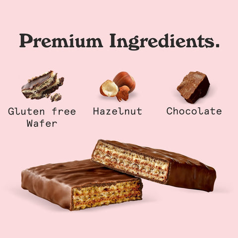 N!CK'S Nick's Hazelnut - Protein wafer in milk chocolate coating