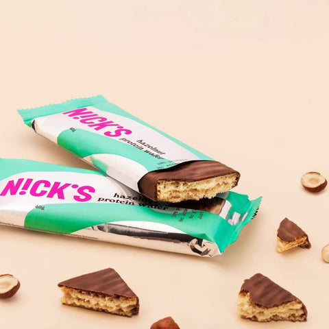 N!CK'S Nick's Hazelnut - Protein wafer in milk chocolate coating
