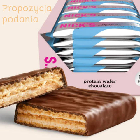 N!CK'S Nick's Protein Waffer, Milk Chocolate
