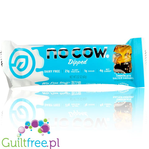 No Cow Bar Dipped, Chocolate Salted Caramel