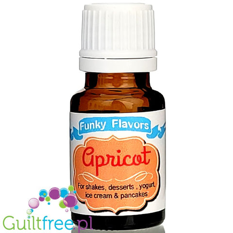 Funky Flavors Apricot liquid food flavoring, sugar & sweetener free