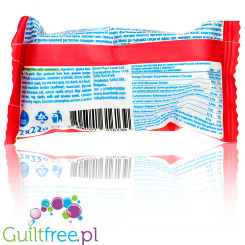 Brain Foods Peanut Oat Bites 2x22g