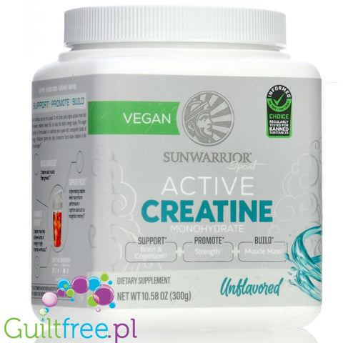 Sunwarrior Active HCreatine 300g Unflavored