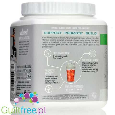 Sunwarrior Active HCreatine 300g Unflavored